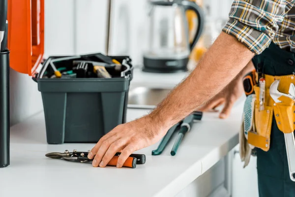 Handyman at work